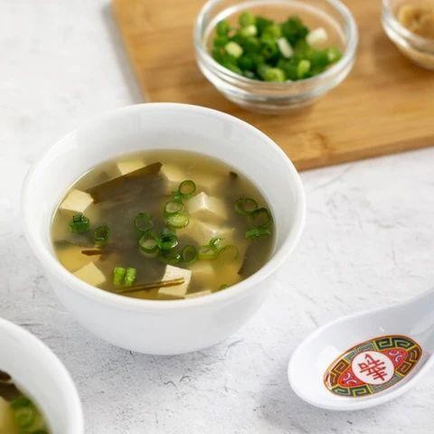 Miso Soup with Kombu and Tofu