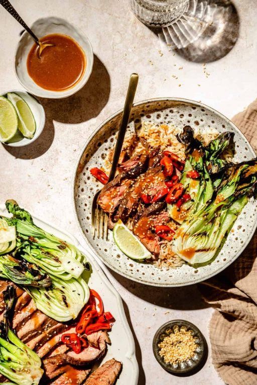 Miso-Glazed Beef Donburi