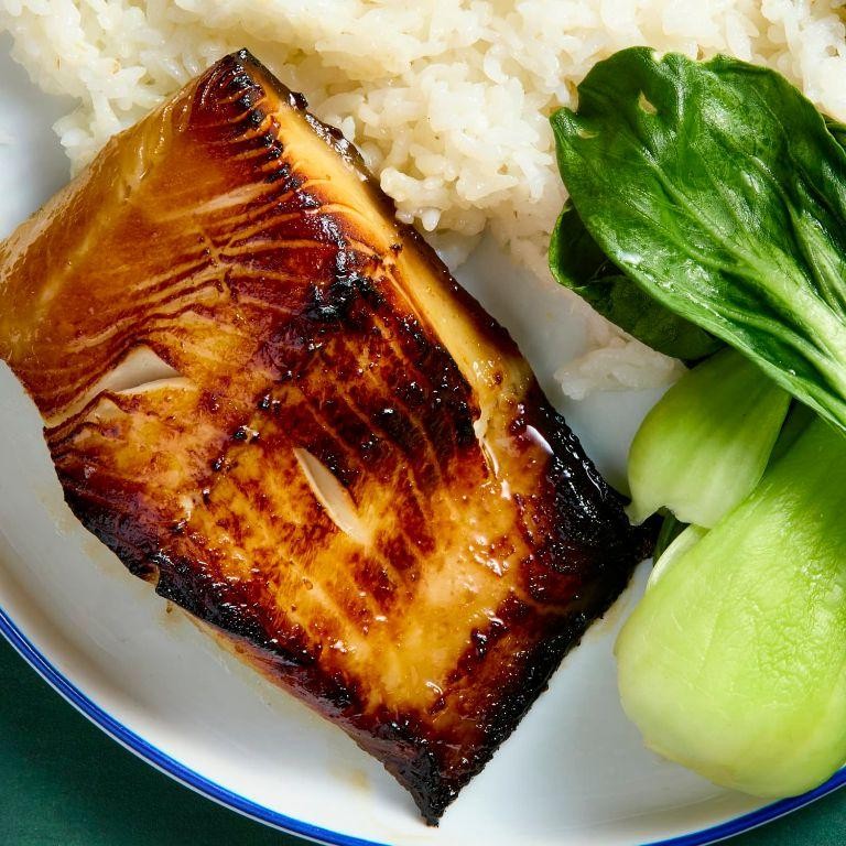 Miso-Marinated Baked Black Cod