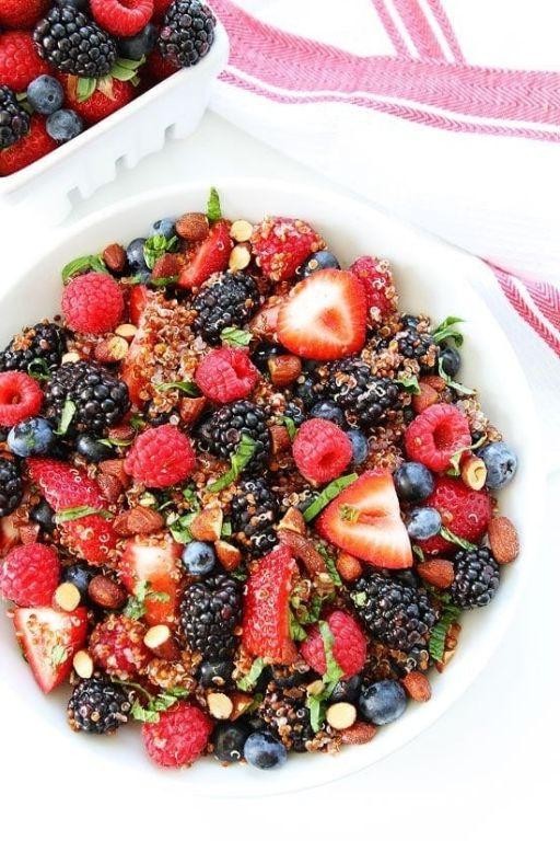 Mixed Berry and Quinoa Salad