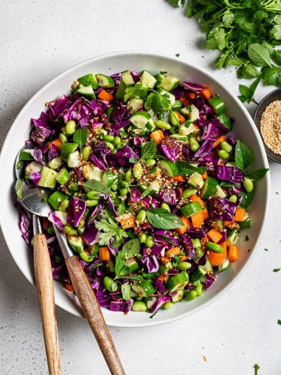 Mixed Greens Salad with Thai Ginger Dressing