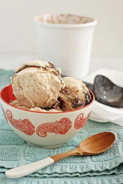 Mocha Coffee Frozen Yogurt