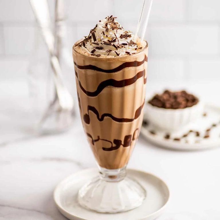 Mocha Coffee Ice Cream Shake
