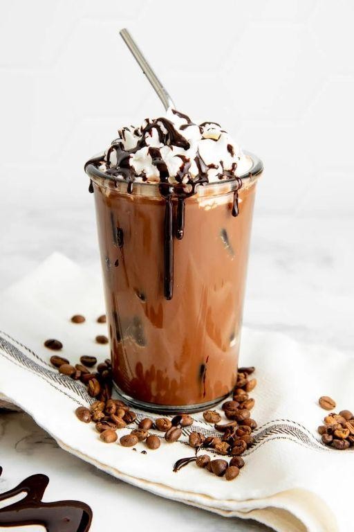 Mocha Coffee Syrup Ice Cream