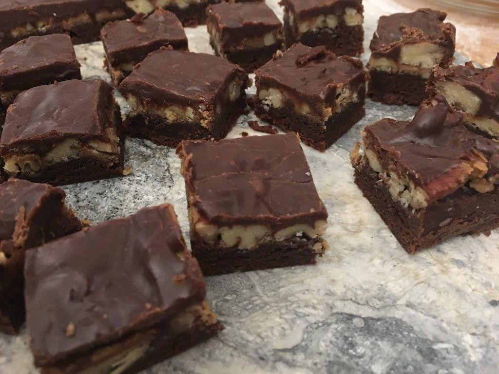 Mocha Espresso Turtle Brownies