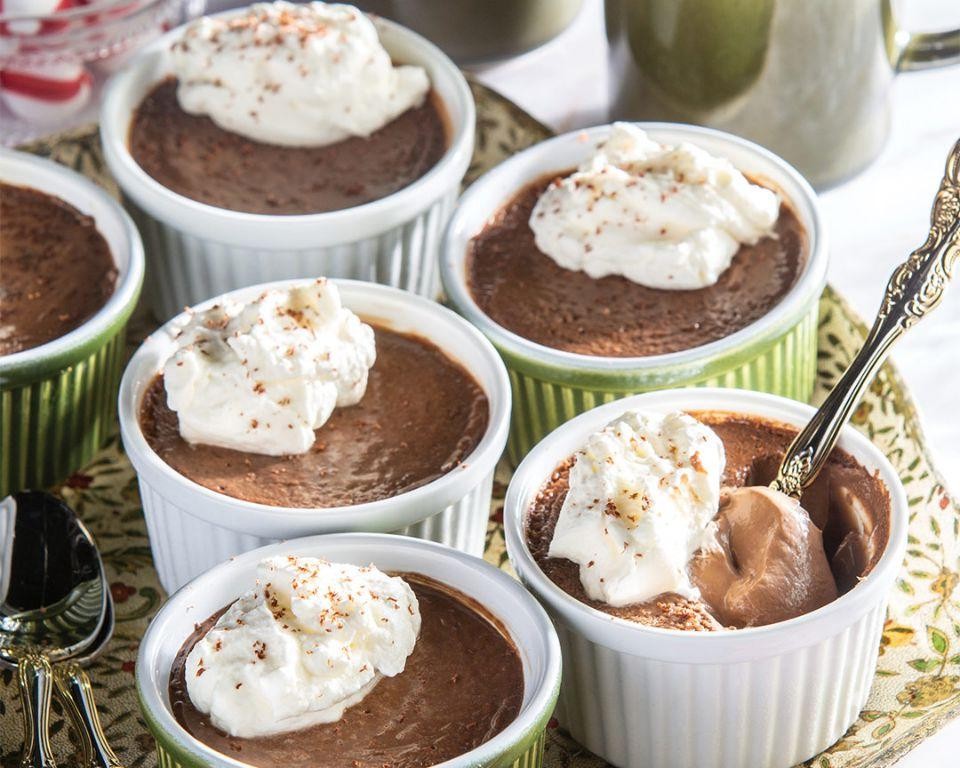 Mocha Pots de Crème