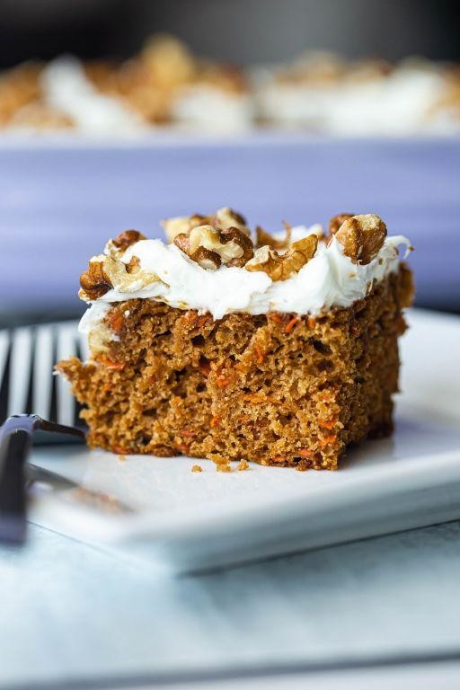 Moist Carrot Vegan Cake