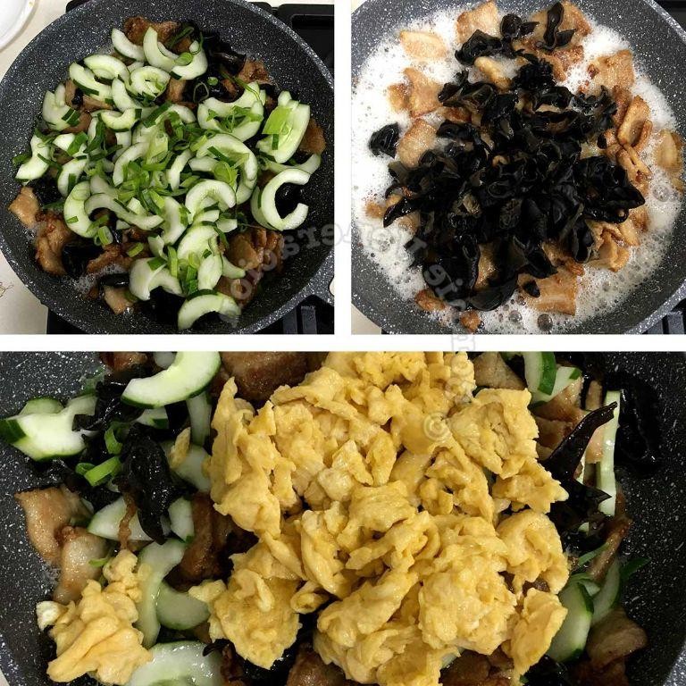 Moo Shu Pork with Scrambled Eggs