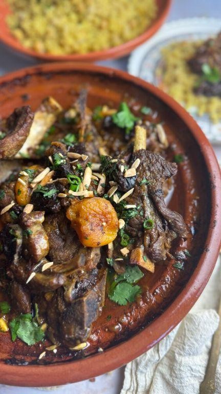 Moroccan Clay Pot Tagine with Lamb