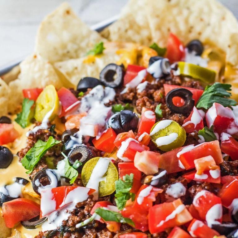 Mouthwatering Loaded Nachos Supreme