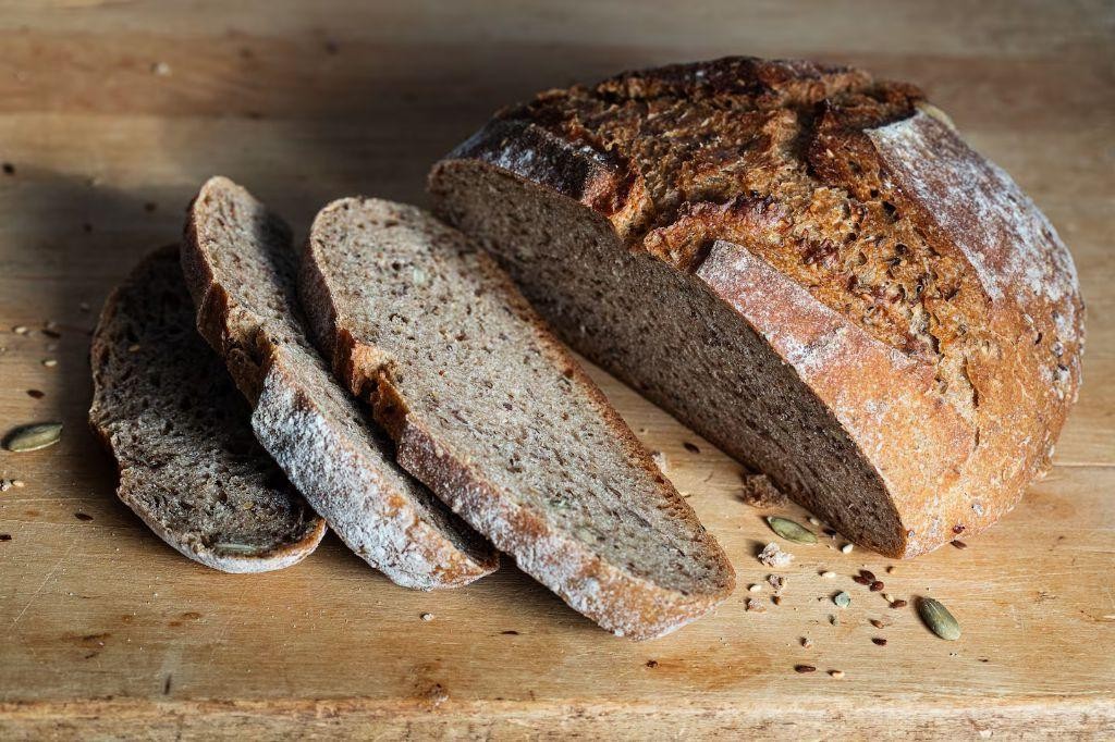 Multi-seed Low Salt Rye Bread