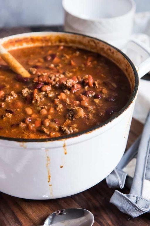Mushroom and Bean Chili