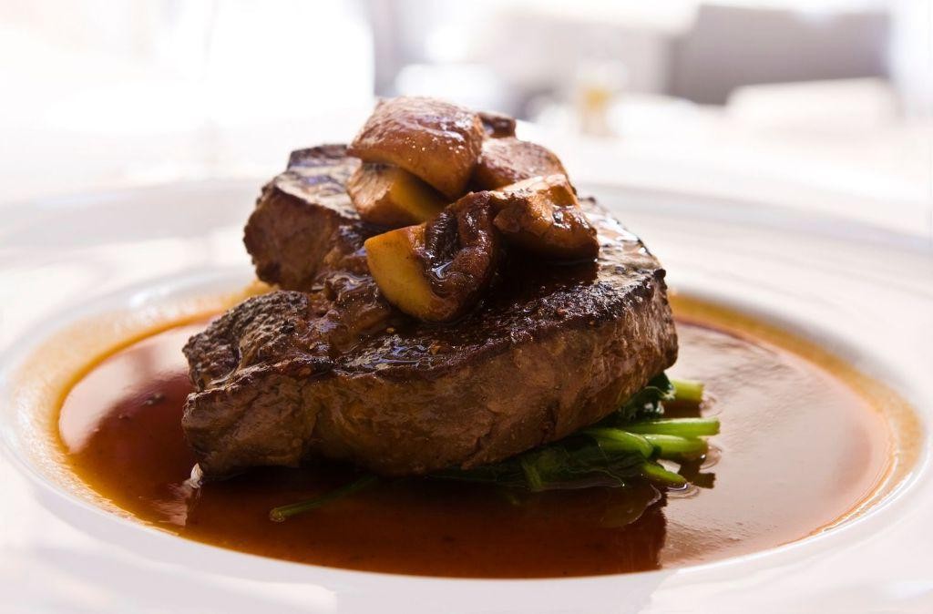 Mushroom and Red Wine Espagnole