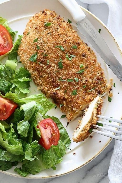 Mustard Herb Stuffed Chicken Breast