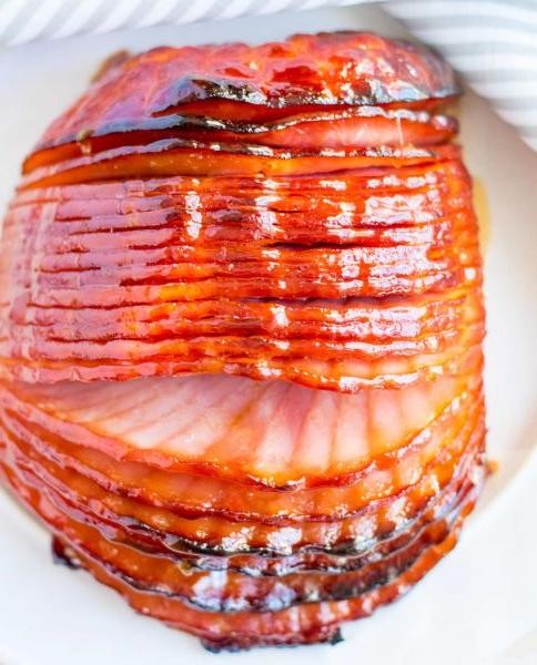 Mustard-Maple Glazed Ham