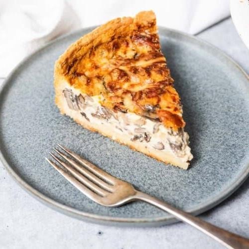 Mysterious Mushroom Quiche