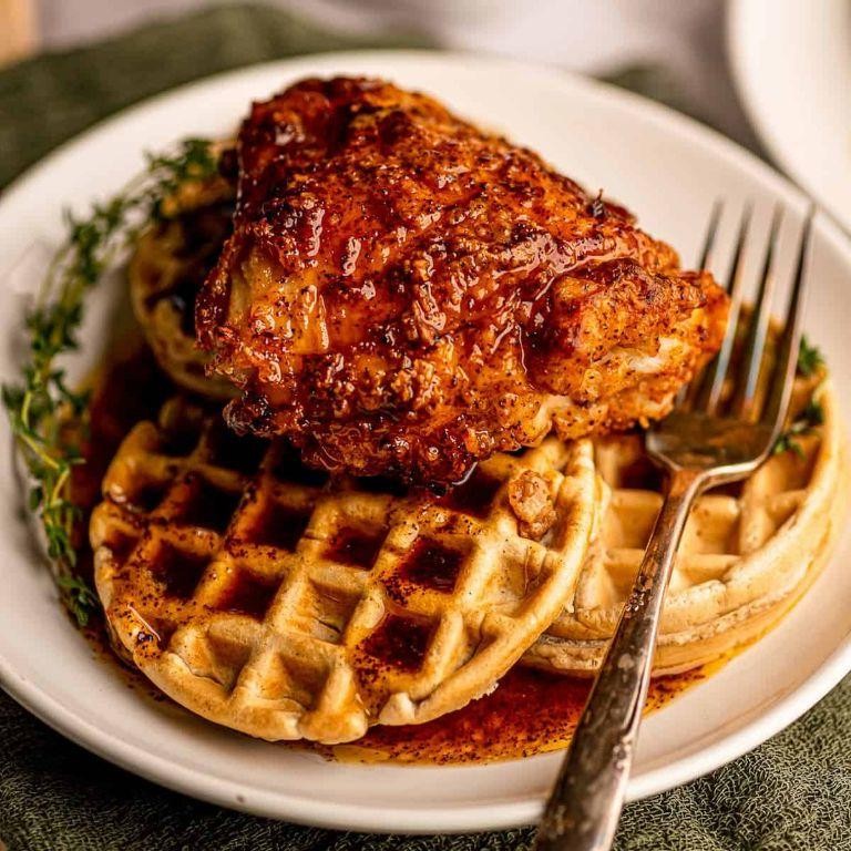 Nashville Hot Chicken and Waffles