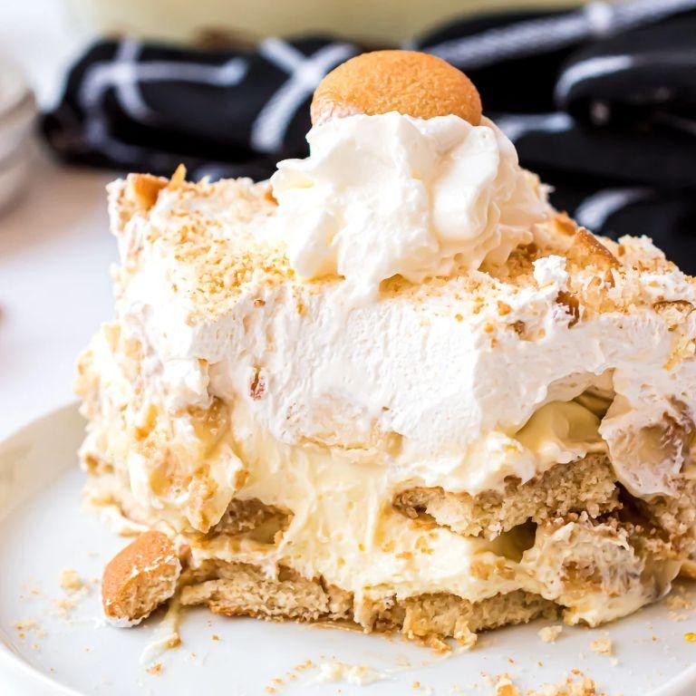 No-Bake Banana Cream Cheese Pudding