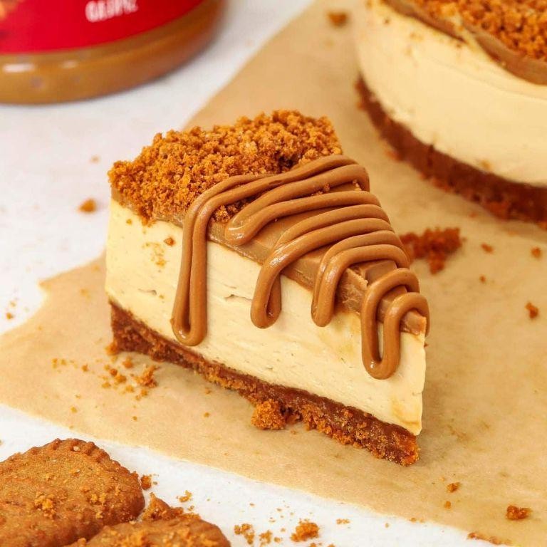No-Bake Biscoff Cheesecake