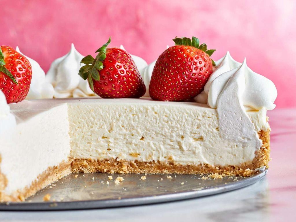 No-Bake Cream Cheese Cheesecake