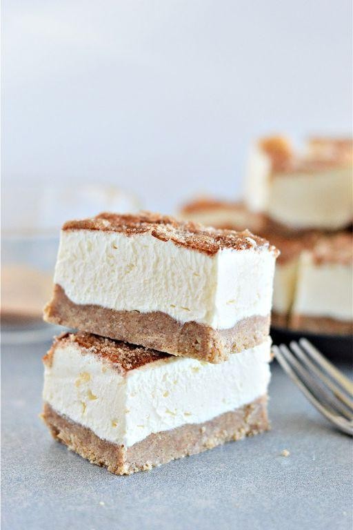 No-Bake Keto Cheesecake Bars