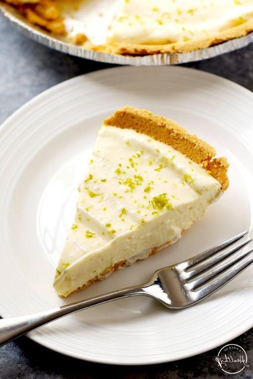 No-Bake Key Lime Cream Cheese Pie
