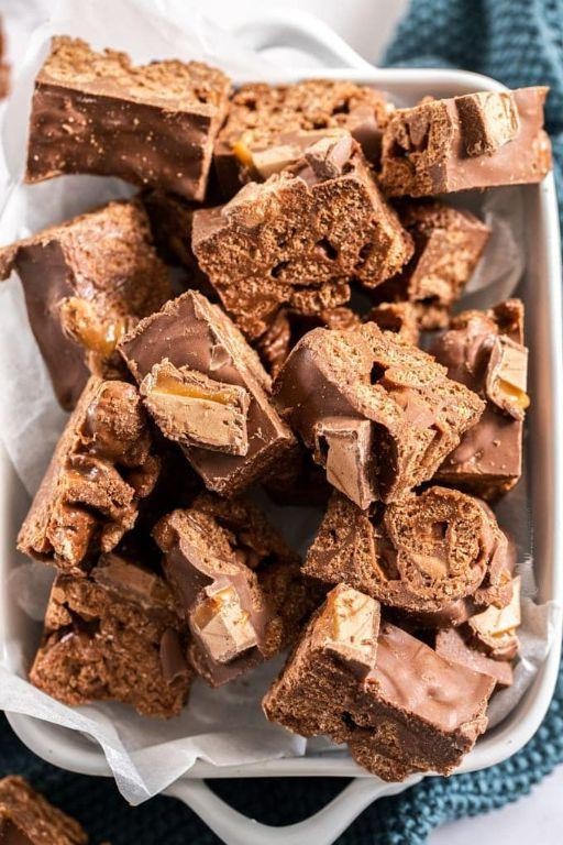 No-Bake Milo Crunch Bars