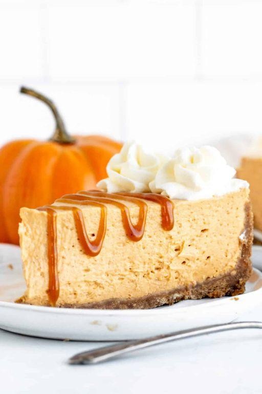 No-Bake Pumpkin Cream Cheese Cake