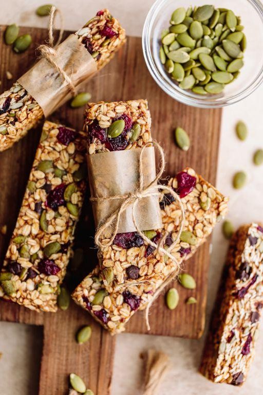 No-Bake Pumpkin Granola Bars