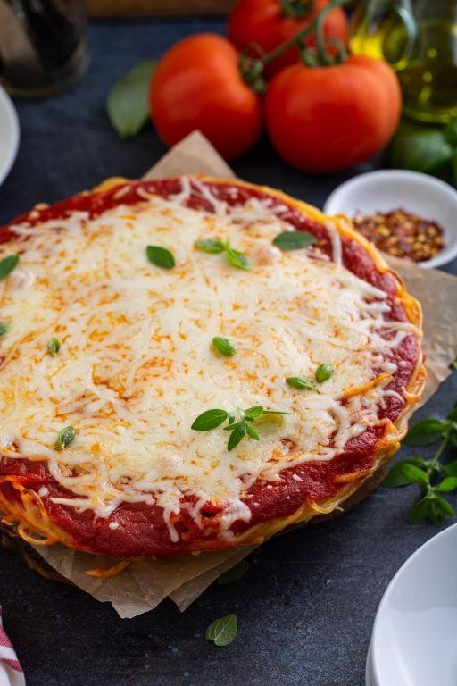 No-Fuss Baked Spaghetti Pie