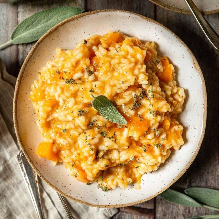 No-Salt-Added Butternut Squash Risotto