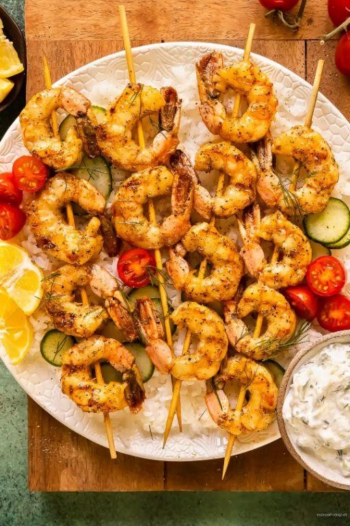 No-fuss Smoked Shrimp Skewers