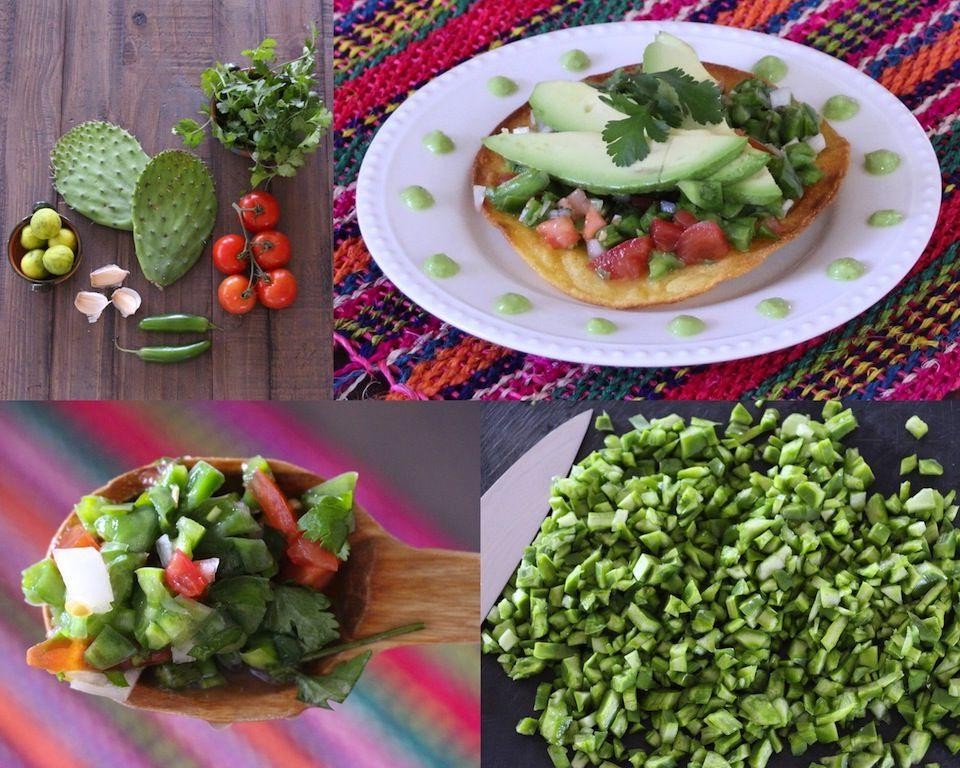 Nopalitos Cactus Ceviche with Lime