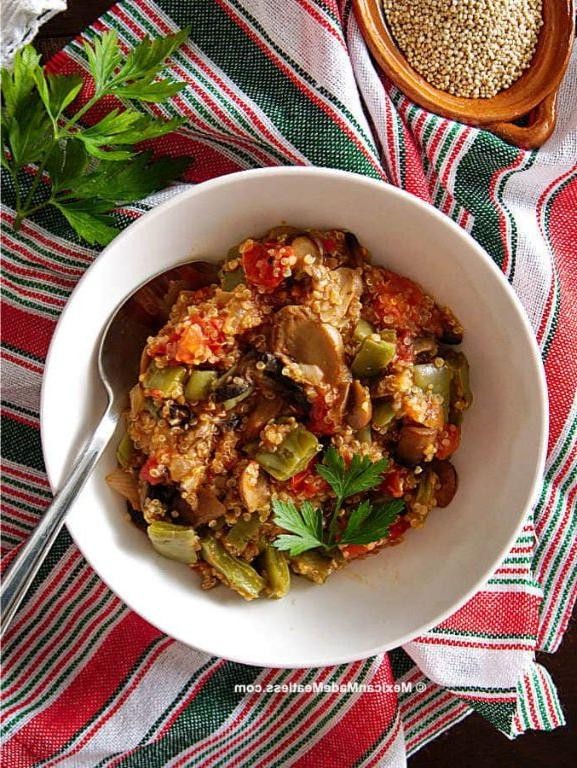 Nopalitos Cactus and Quinoa Salad