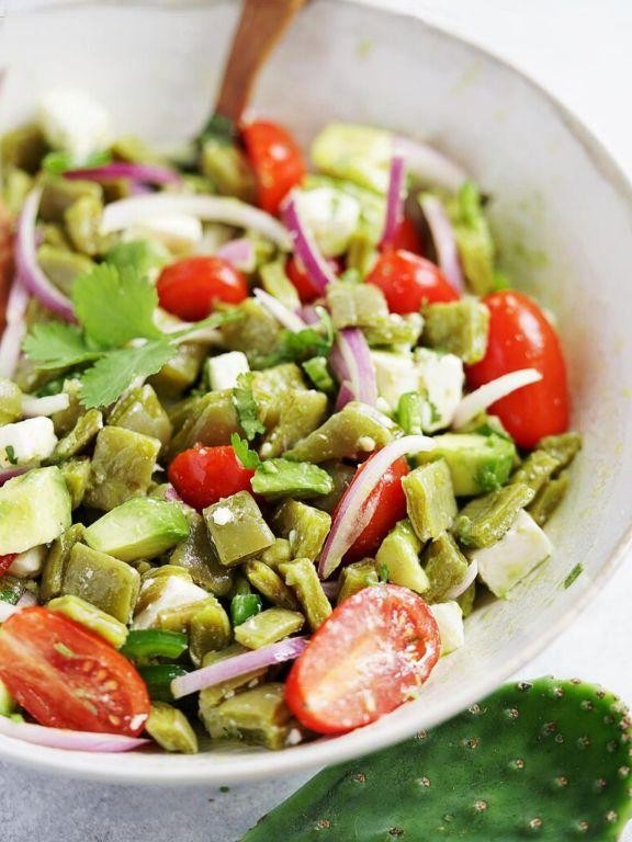 Nopalitos and Avocado Salad