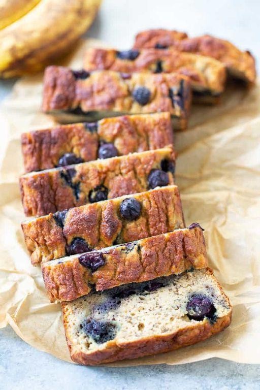 Nut and Berry Low Salt Banana Bread