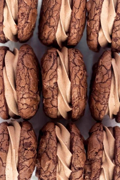 Nutella-Filled Cookie Brownie Bites