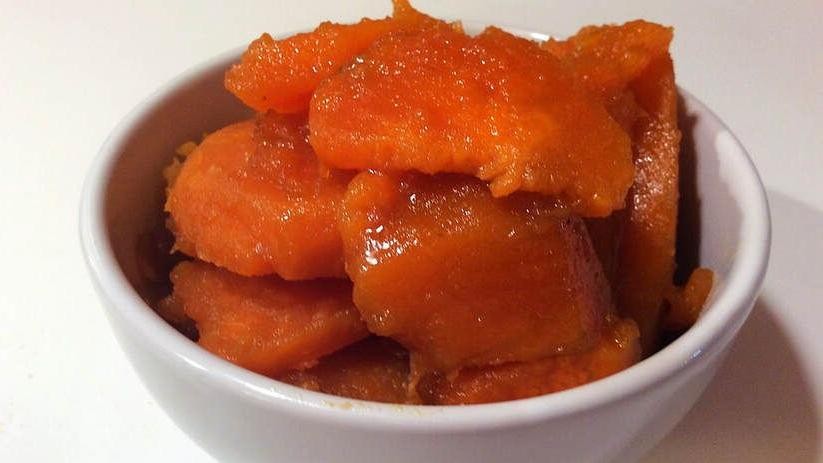 Nutmeg-Infused Candied Sweet Potatoes
