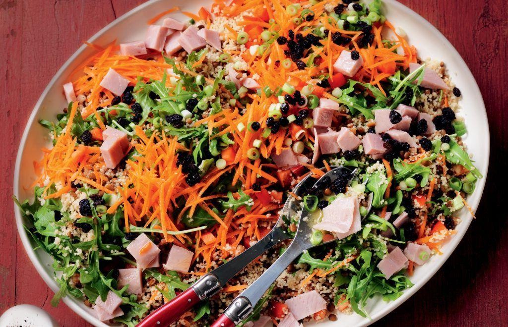 Nutritious Ham and Lentil Salad