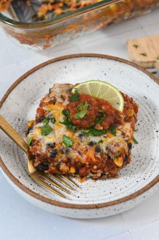 Nutritious Quinoa and Veggie Dump Casserole