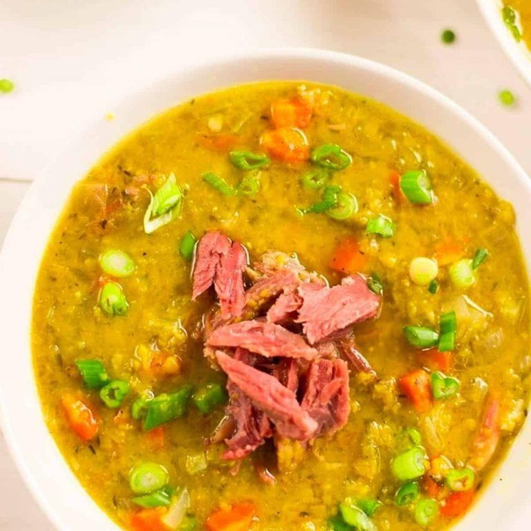 Nutritious Slow Cooker Split Pea Soup