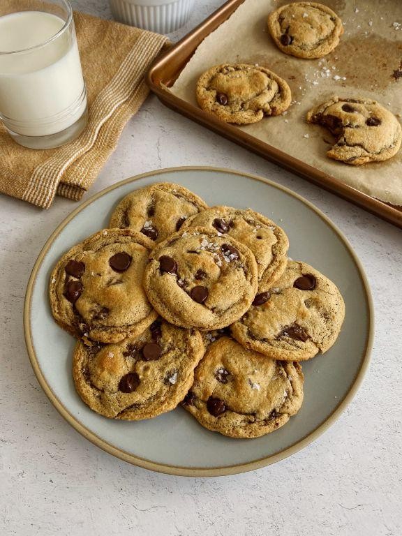 Nutty Almond Potato Chip Cookies