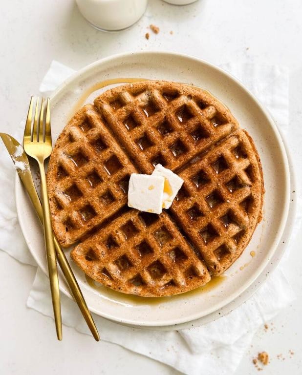 Nutty Cashew Milk Waffles
