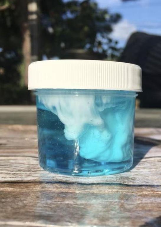 Ocean Wave Clear Slime