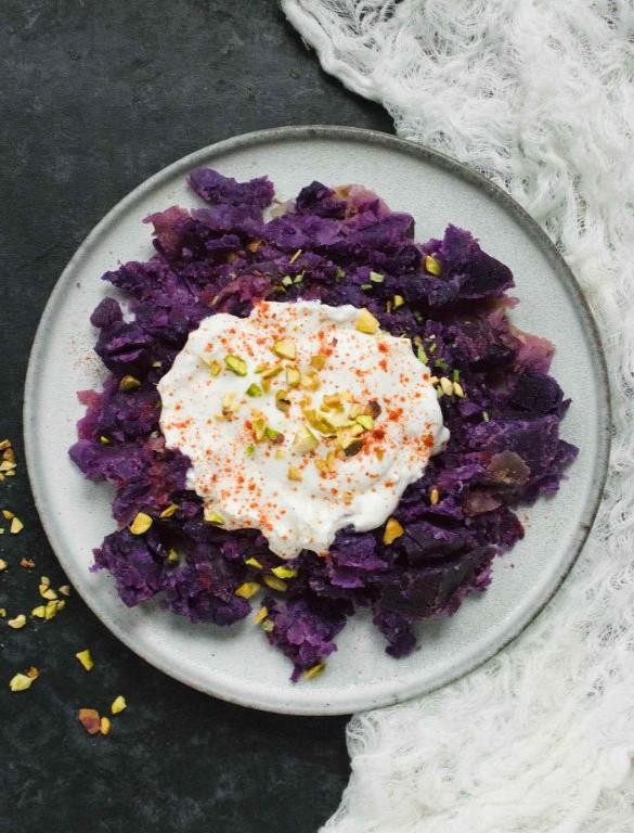 Okinawan Sweet Potato Stir Fry