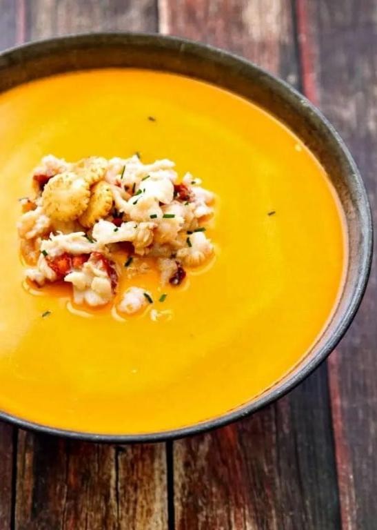 Old Bay Lobster Bisque