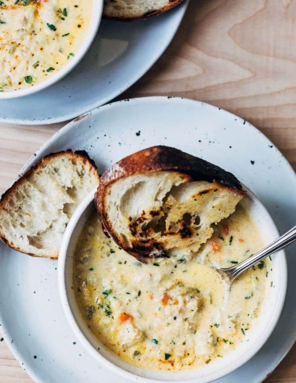 Old Bay Seasoned Crab Chowder