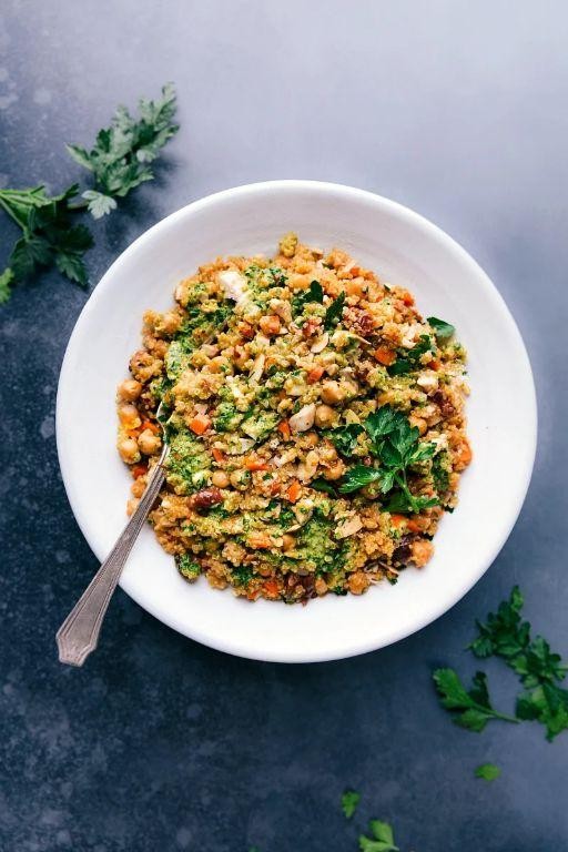 One Pot Greek Quinoa Pilaf