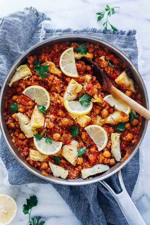 One Pot Quinoa Jambalaya