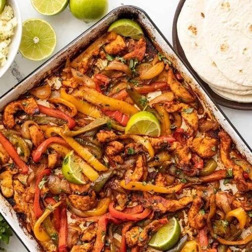 One-Pan Chicken Fajitas